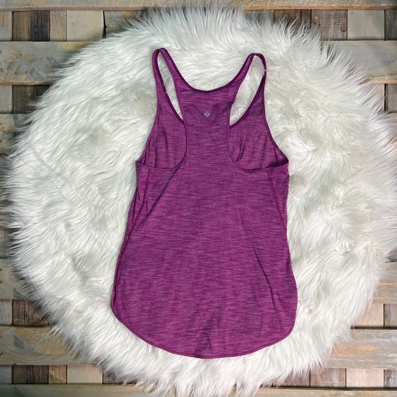 Like new! [Lululemon] Heather Purple < What The Sport > Singlet Tank Top | 8 - Picture 4 of 16